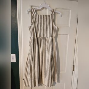 Everlane striped dress with pockets size XS